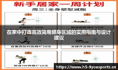 在家中打造高效简易健身区域的实用指南与设计建议